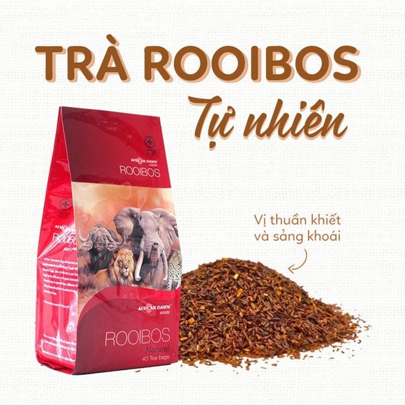  Các hộp trà rooibos đóng gói sẵn để làm quà