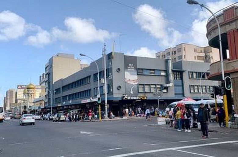 Khu phố Grey Street ở Durban, nơi bunny chow ra đời