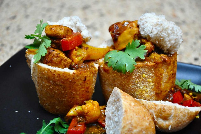 Bánh mì kẹp nhiều tinh bột kiểu Nam Phi