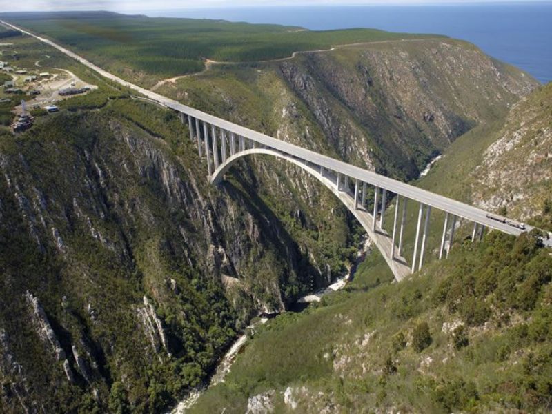  Cầu Bloukrans, điểm nhảy bungee từ cầu cao nhất thế giới