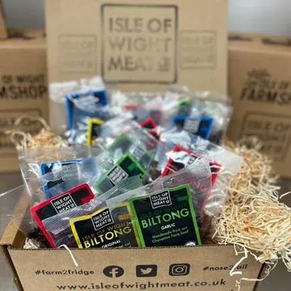  Biltong được đóng gói hút chân không để mang về
